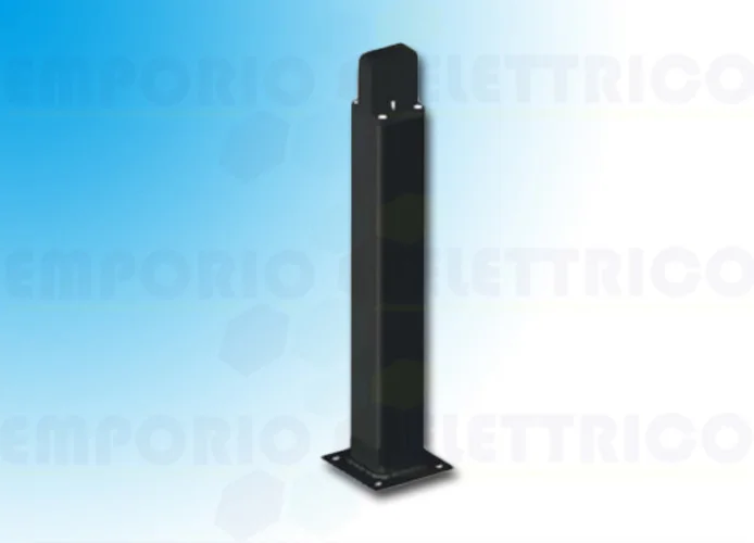 came bidirectional black aluminium post h=0,5 mt 001delta-bn delta-bn