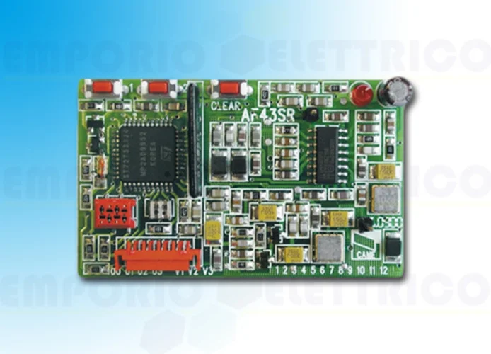 came plug in radio frequency card 433,92mhz 001af43sr af43sr