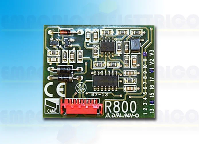 came card for decoding and access-control via keypad selectors 001r800 r800