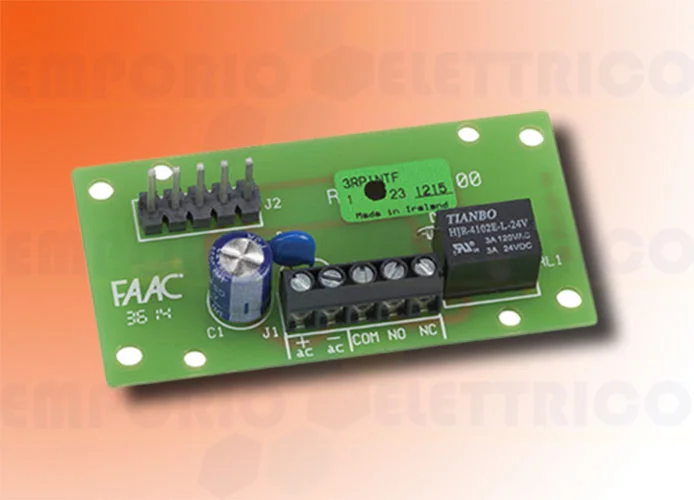 faac relay interface for rp receivers 787725