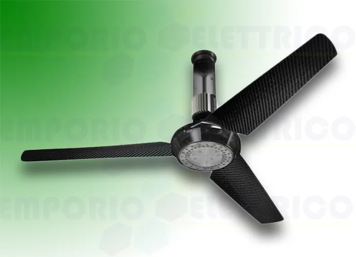 vortice ceiling fan nordik air design 160-29 trasparent 61032