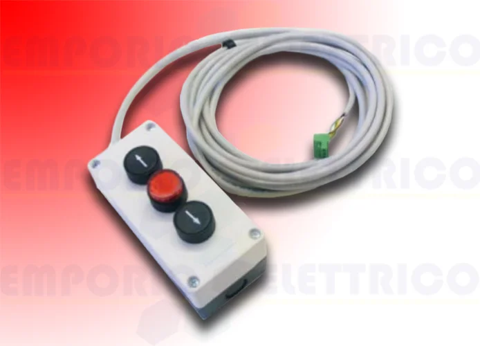 bft push-button panel with cable - 10 mt - pegaso up control 10 d121625