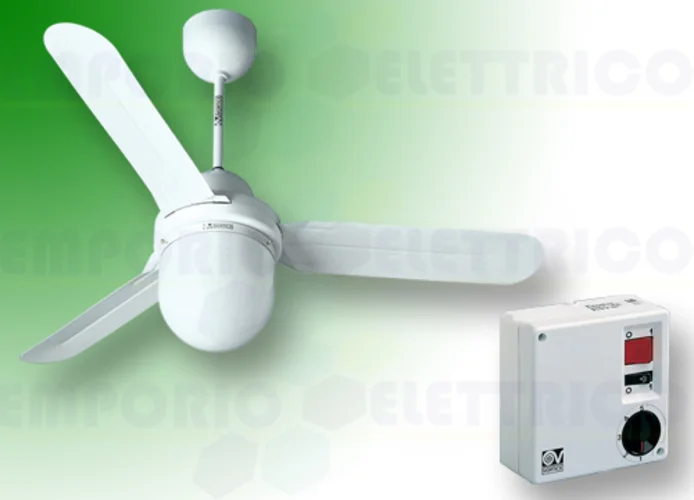 vortice white ceiling fan kit nordik design is/l 140/56 61301 ev61301a