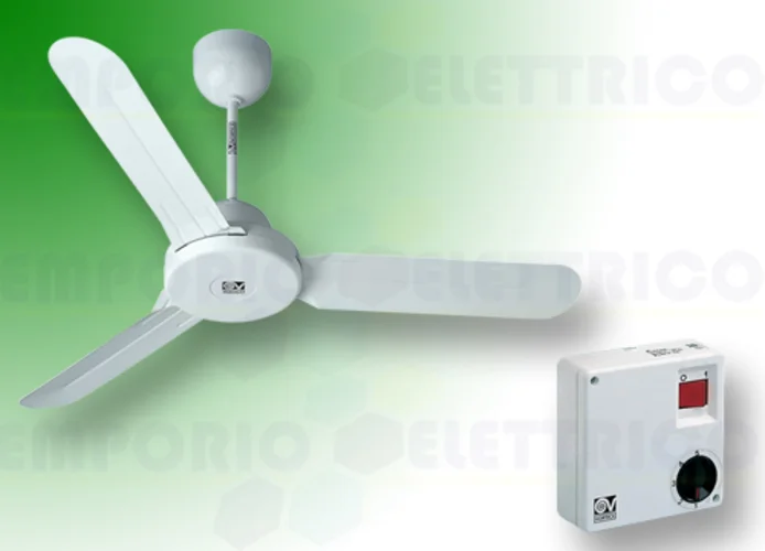 vortice white ceiling fan kit nordik design is 160/60" 61460 ev61460a