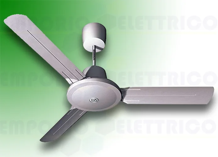 vortice reversible ceiling fan nordik evolution 140/56" silver 61757