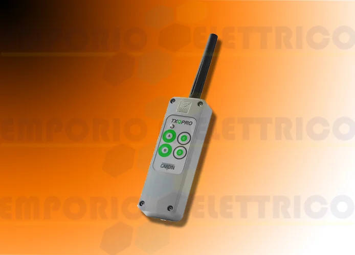 cardin transceiver bidirezionale a 4 funzioni 868mhz txqpro508bd-4a