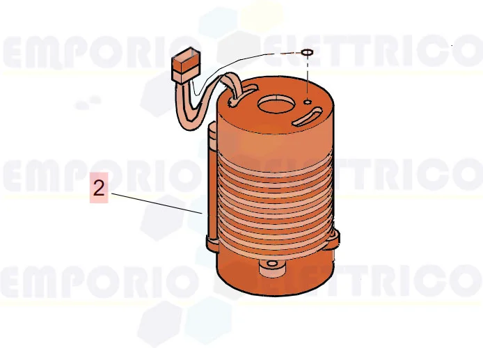 faac spare part motor 220v 6 p.monof.c/t.120° 7704075