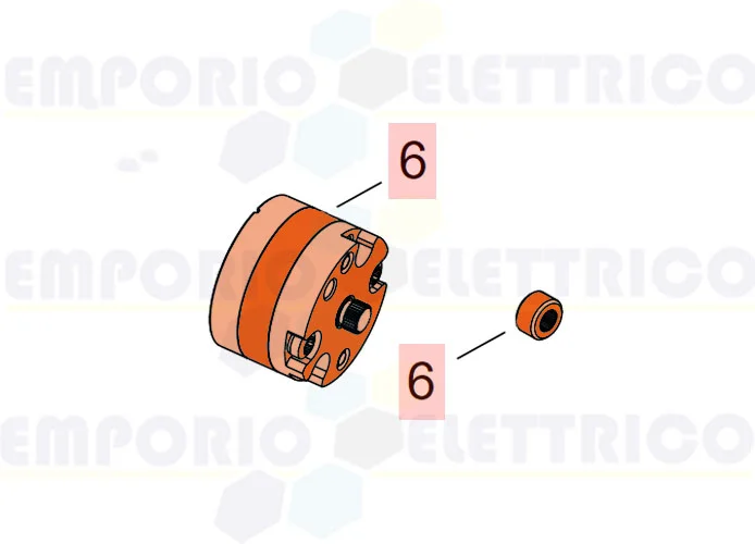 faac ricambio gruppo pompa e giunto s450h 63003333