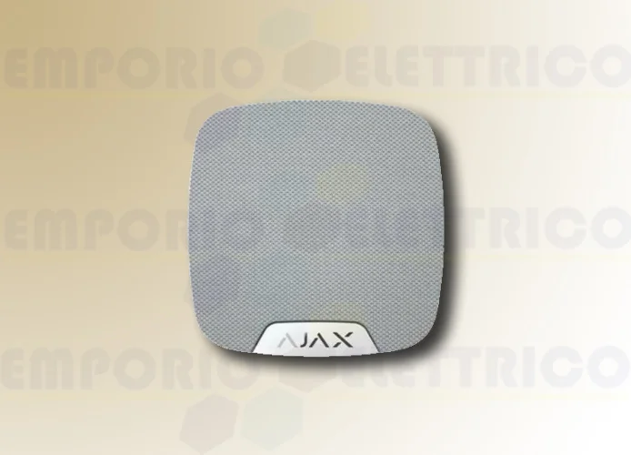 ajax wireless indoor siren white home siren 38111