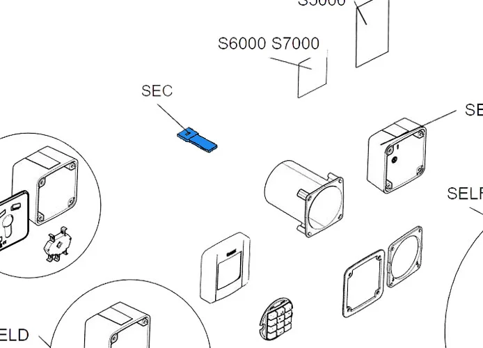 came coded magnetic key 001sec sec