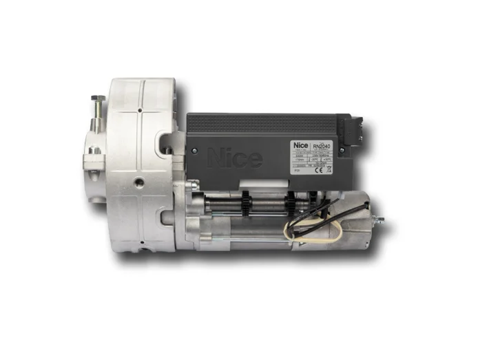 nice irreversible gearmotor for balanced roller shutters 230v rondo rn2040