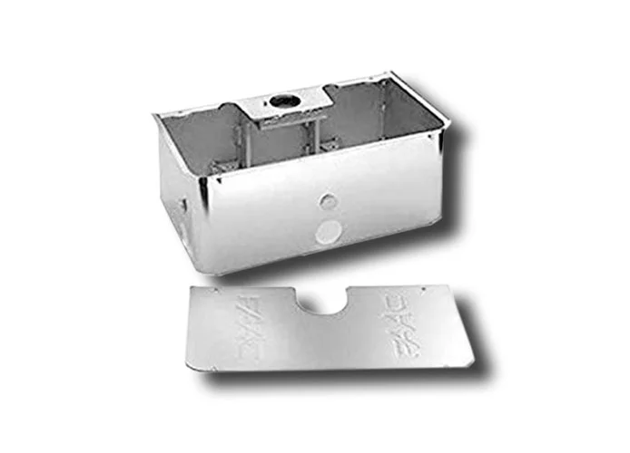 faac stainless steel foundation box (for motors s800h) 490113