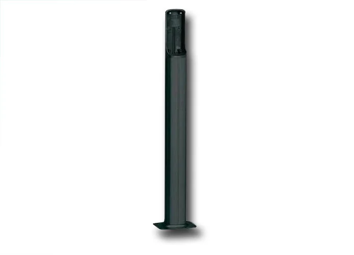 came black aluminium post 0,5 m 001dir-ln dir-ln