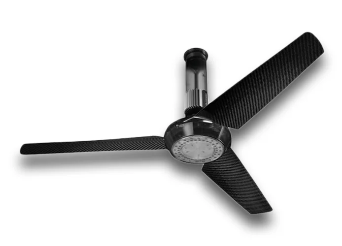 vortice ceiling fan nordik air design 140-29 trasparent 61031