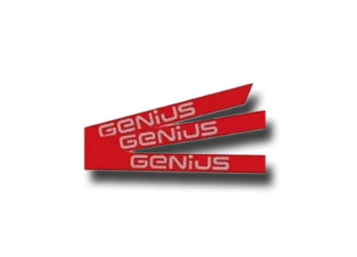 genius stickers kit with genius brand for simple rod 6100201