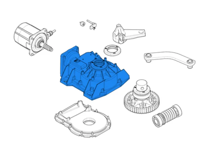 came spare part of the casing for frog gearmotor 119ria013