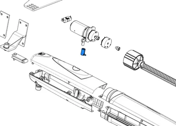 came spare part lock cylinder a180 axo 119rid141