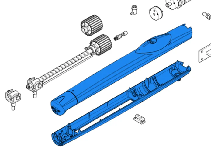 came spare part outer shells group amico serie 88001-0146