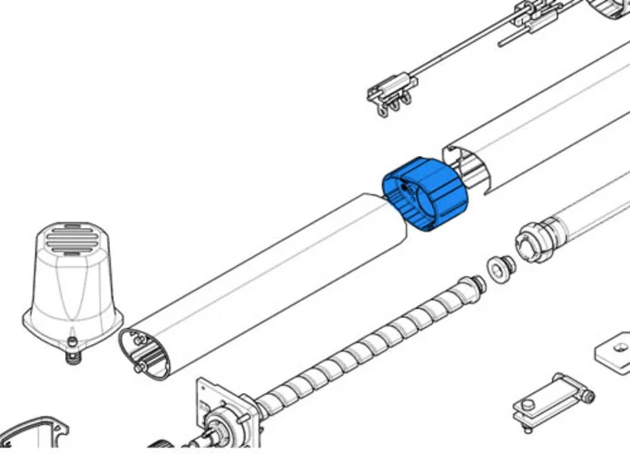 came spare part right sleeve krono 119rid176