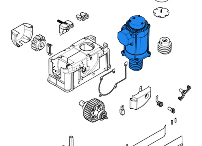 came spare part motor pack bk 88001-0205