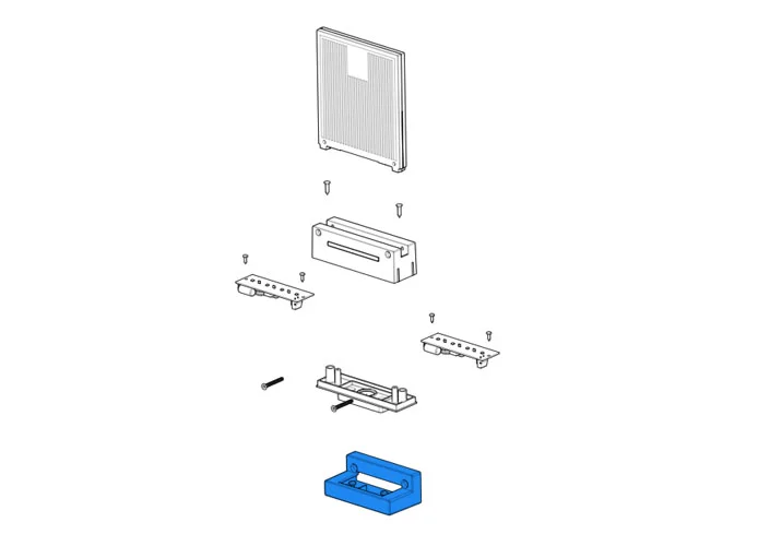 came spare part wall support dadoo 119rir480