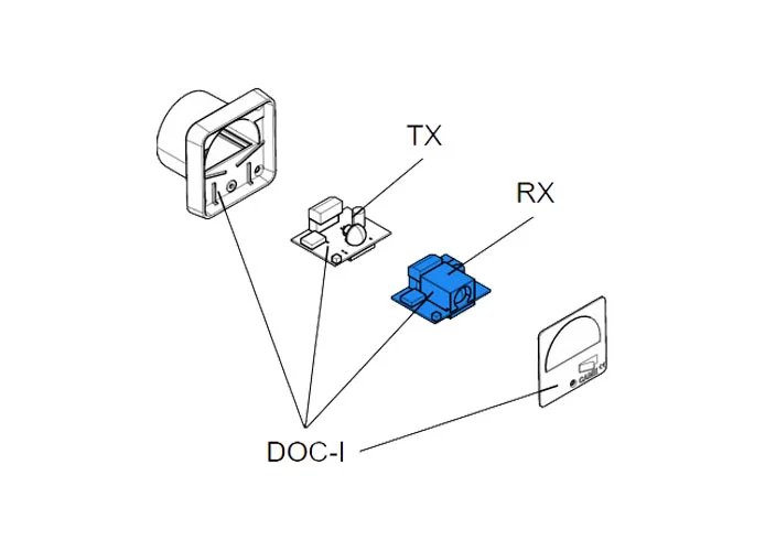 came spare part electronic board rx doc-i 119rir015