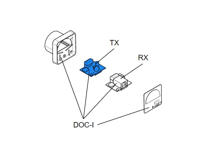 came spare part electronic board tx doc-i 119rir016