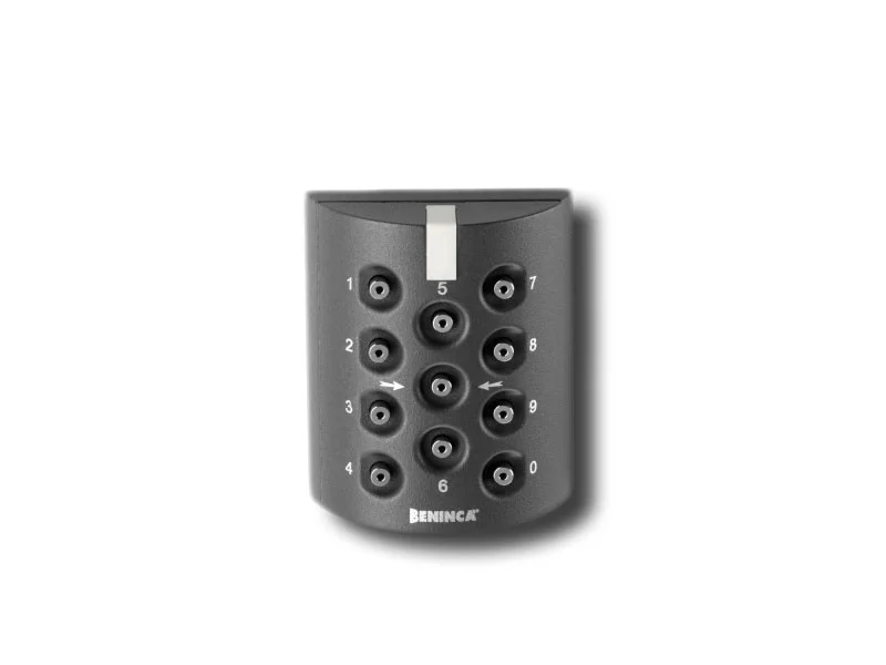 beninca metal digital keypad double coding be.play 9670013