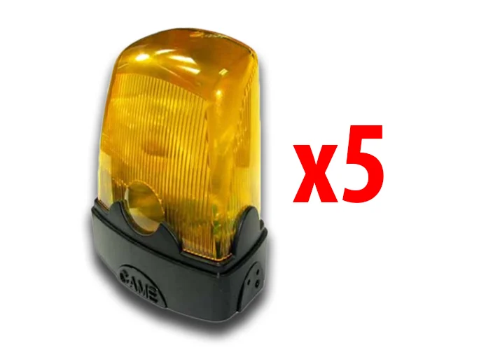 came 5 x LED 230v flashing light 001kled kled 5