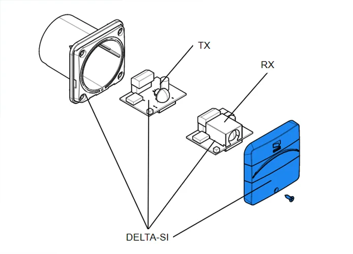 came spare part front cover delta-si 119rir392