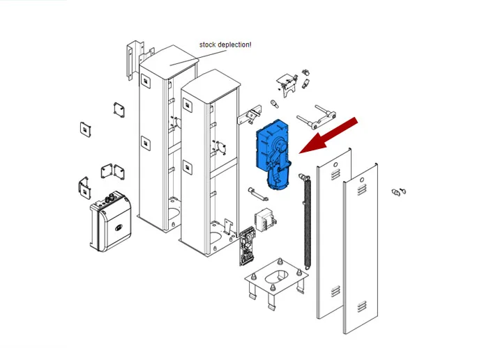 came spare part gearmotor gard 2500 119rig201 