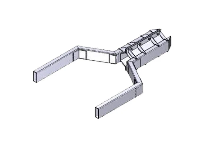 came spare part barrier rod attachment fork g12000 119rig111