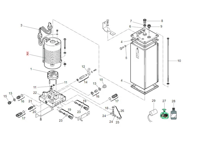 faac spare part motor 220v 6 p.monof.c/t.120° 7704075