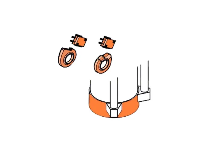 faac ricambio kit encoder e finecorsa op. 550 490115