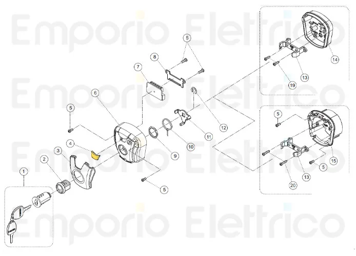 fadini ricambio lente per chis 37 37004