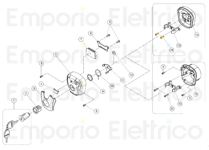 fadini ricambio vite autofilettante 3,5x13 tcc zincata per chis 37 37019