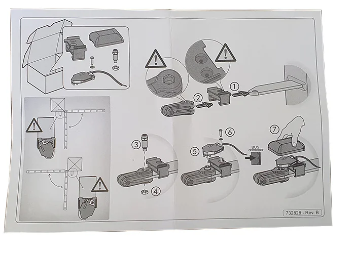 faac safecoder absolute magnetic encoder bus 404041