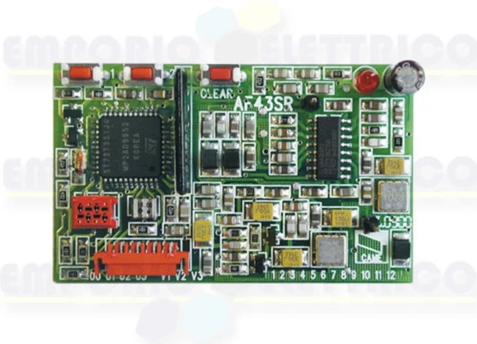 came plug in radio frequency card 433,92mhz 001af43sr af43sr