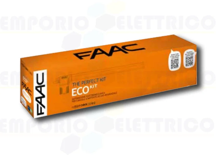 faac automation kit 230v ac eco kit perfect 105917