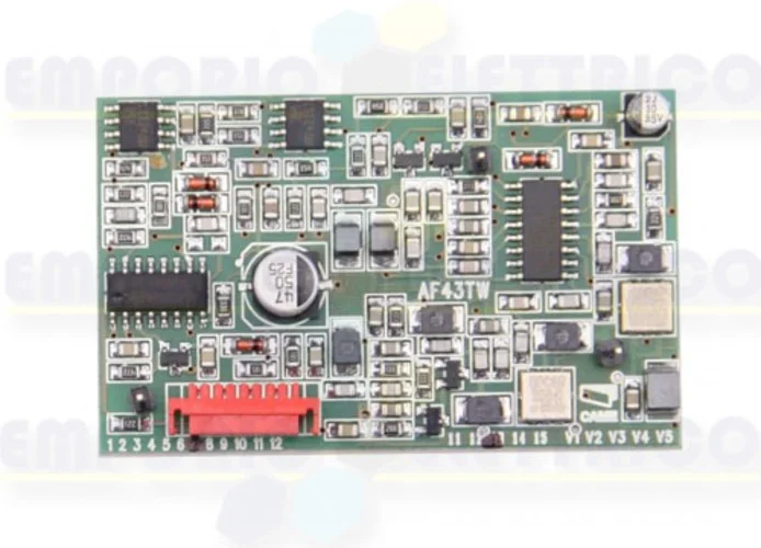 came plug in radio-frequency card 433,92 mhz af43tw 001af43tw