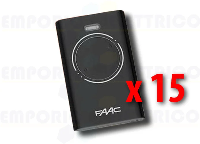 faac 15 x 2-channel remote controls xt2 868 slh lr 7870091