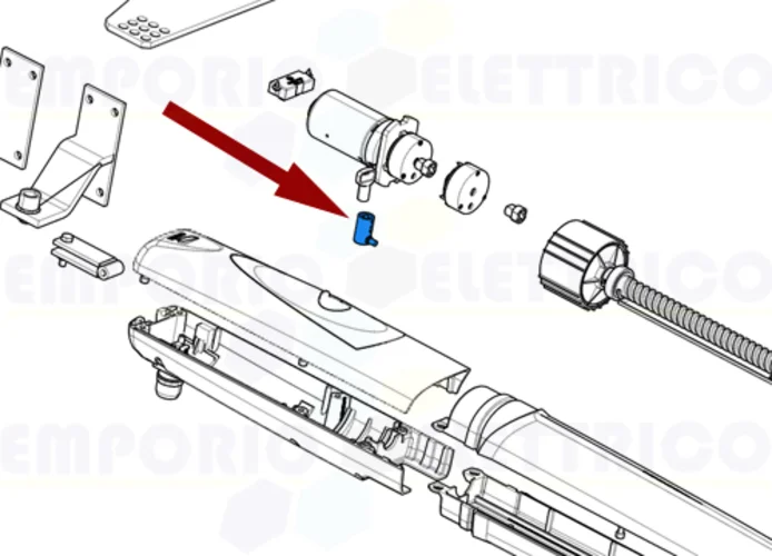 came spare part lock cylinder a180 axo 119rid141