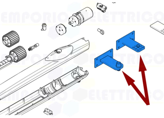 came spare part accessory box serie amico 88001-0158