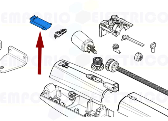 came spare part back joint axi20-25 119rid422