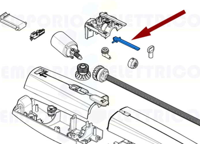 came spare part release lever axi20-25 119rid481