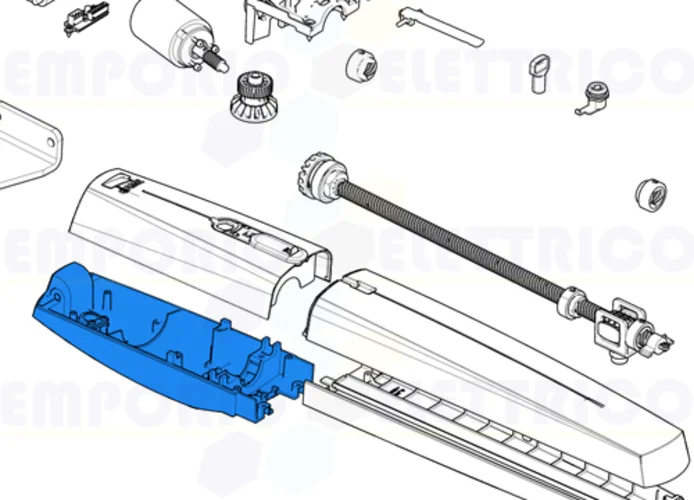 came spare part half case axi swn20-25 88000-0021