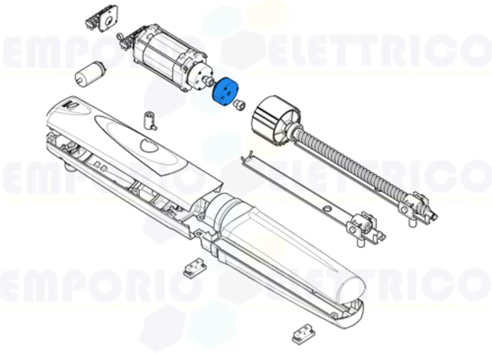 came spare part electrobrake axo 230v 88001-0209