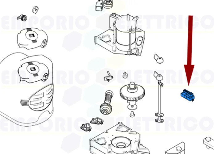 came spare part function management card f7024e 119rir349