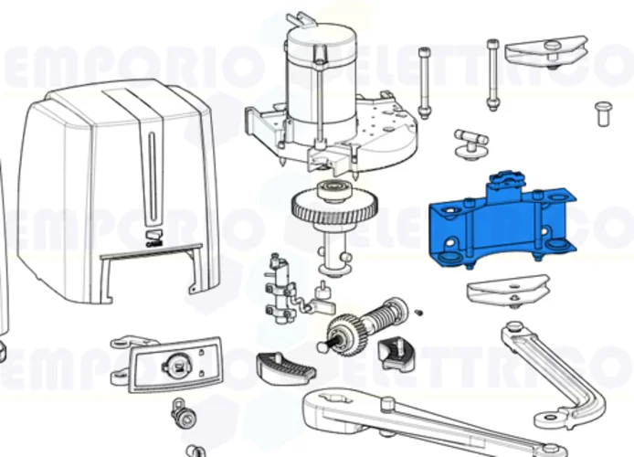 came spare part of fixing base fast40 119rid379