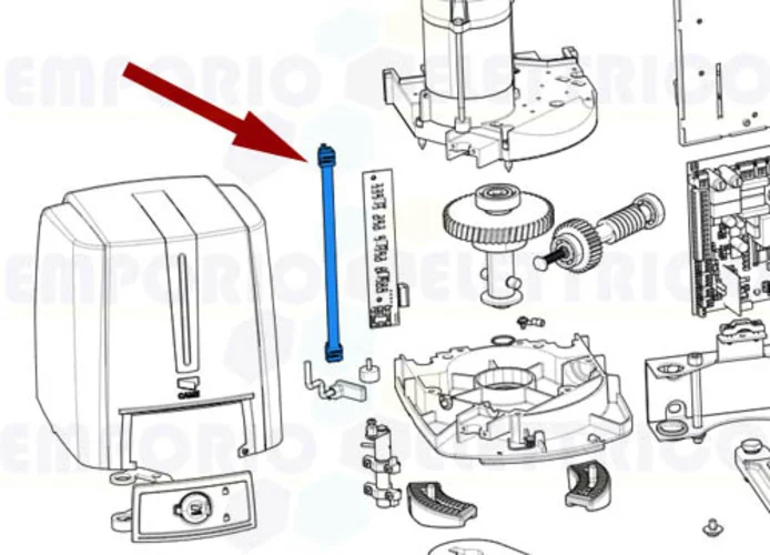 came spare part led board cable fast emega40 88001-0069